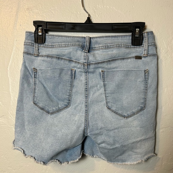 1822 Denim Light wash Distressed Shorts - Picture 2 of 6